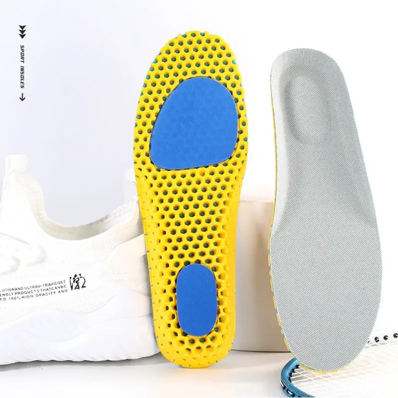 Neue Orthopädische Memory Foam Einlegesohlen Sport Einsatz für Füße Mann Frauen Sohlen Pad Schuhe Sohle Mesh Orthesen Atmungsaktive Lauf Kissen – Detail 16