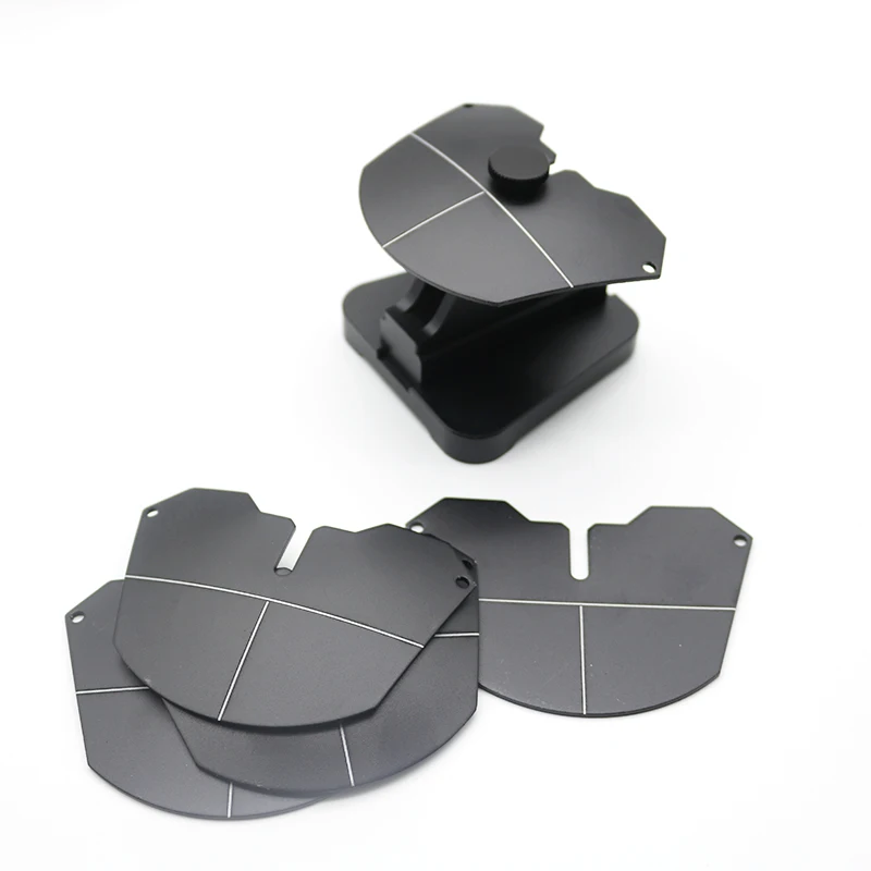 Dental Facebow Transfer Plates Kit Fully Adjustable Articulator for Prosthetics And Orthodontics