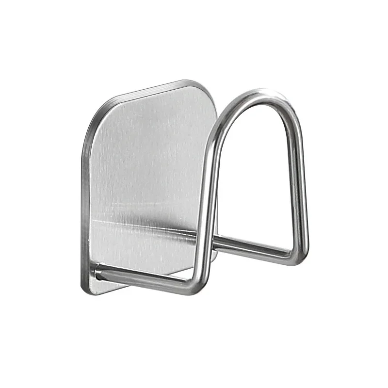 New Kitchen Storage Rack Stainless Steel Bathroom Sponge Holder Wall Mounted Drain Storage Shelf Wire Ball Rag Sink Accessories