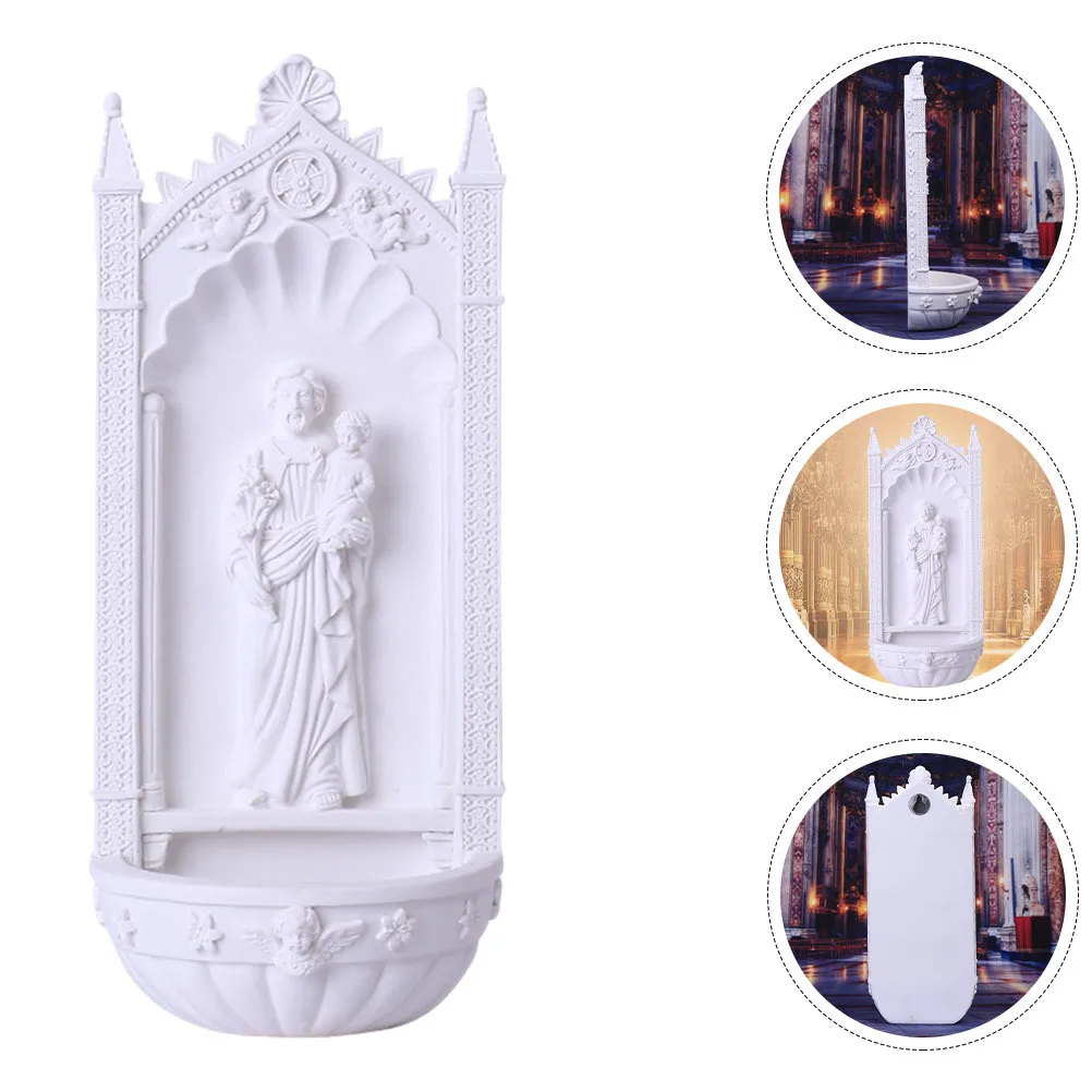

Resin Jesus Ornament Creative Design for Home Office Church Decoration Religious Desktop Resin Jesus Decoration