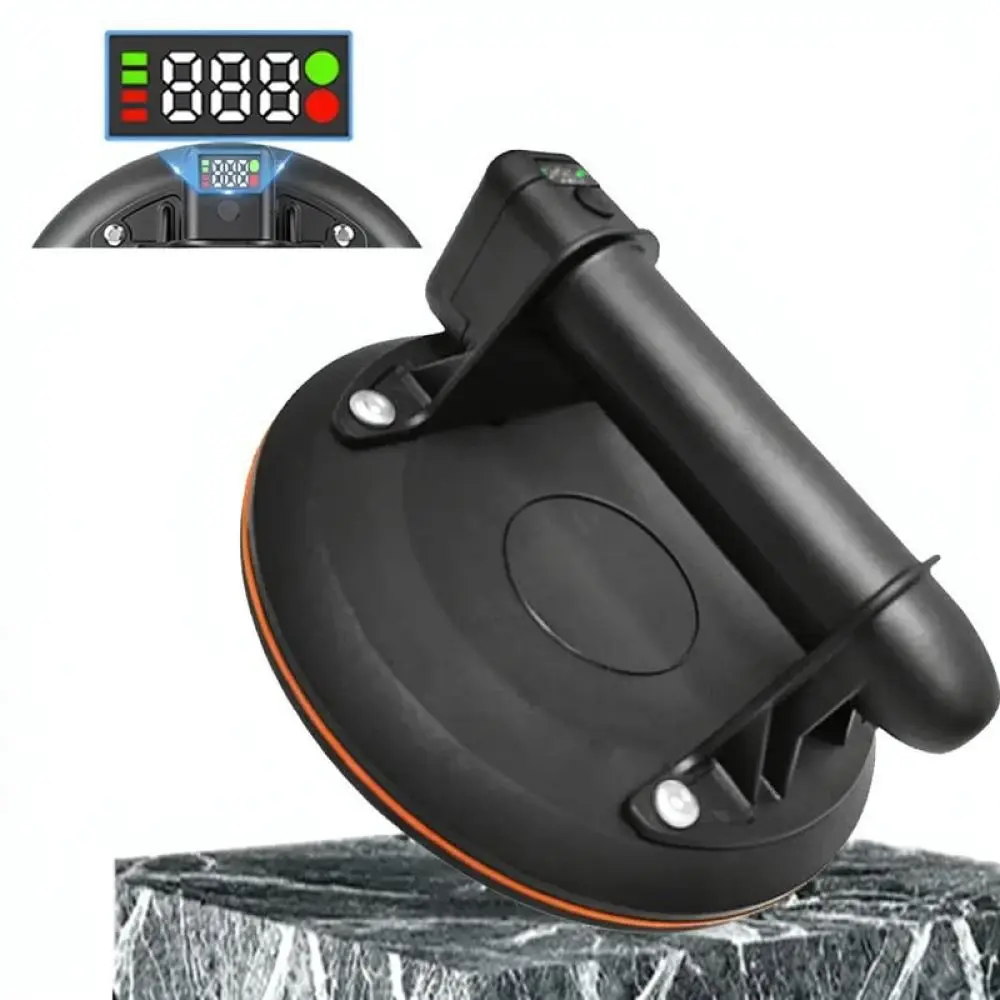 Portable Electric Vacuum Lifter For Flat Surfaces Glass Tile Marble Stone Moving Safety Suction Lifting Device