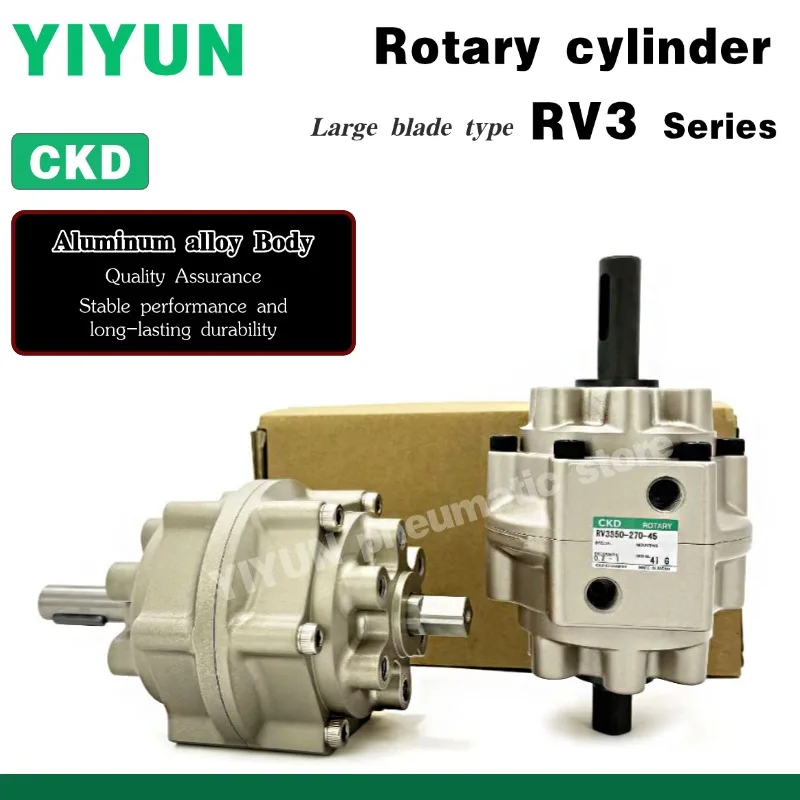 RV3S50 RV3D50 RV3S150 RV3D150 RV3S300 RV3D300 RV3S800 RV3D800-90 100 180 270-45 Rotary cylinder RV3 Series Large blade type
