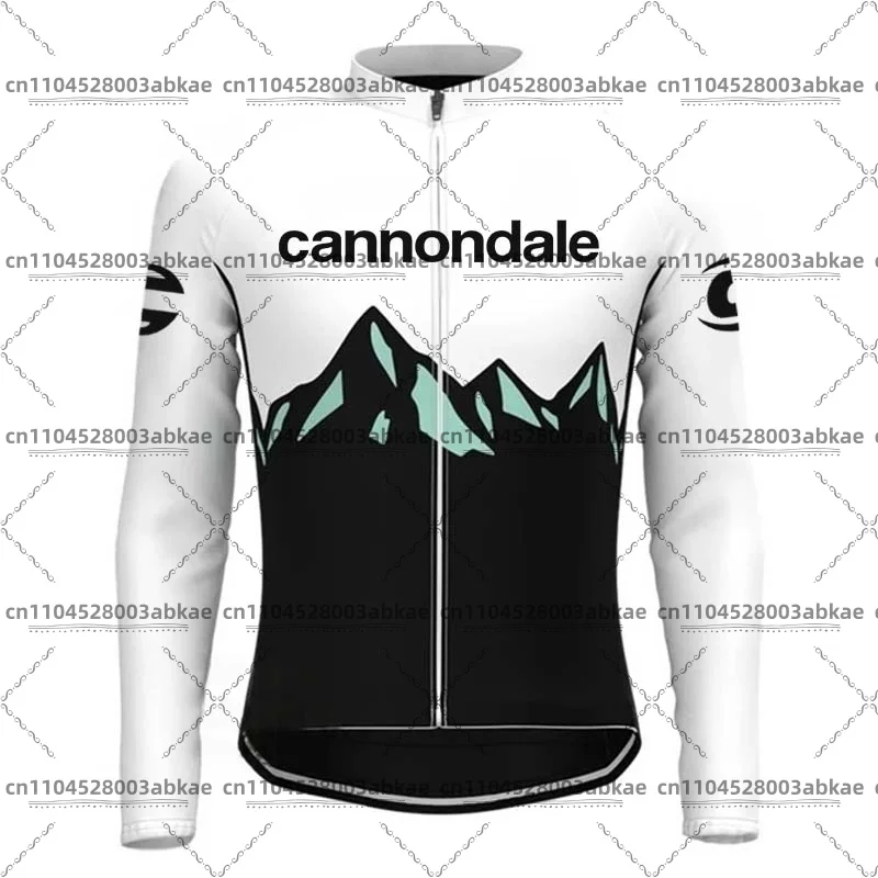 Cannondale Men's Long Sleeve Thin Cycling Jersey Spring and Autumn Anti-UV Mesh Mountain Bike Clothing - view 5