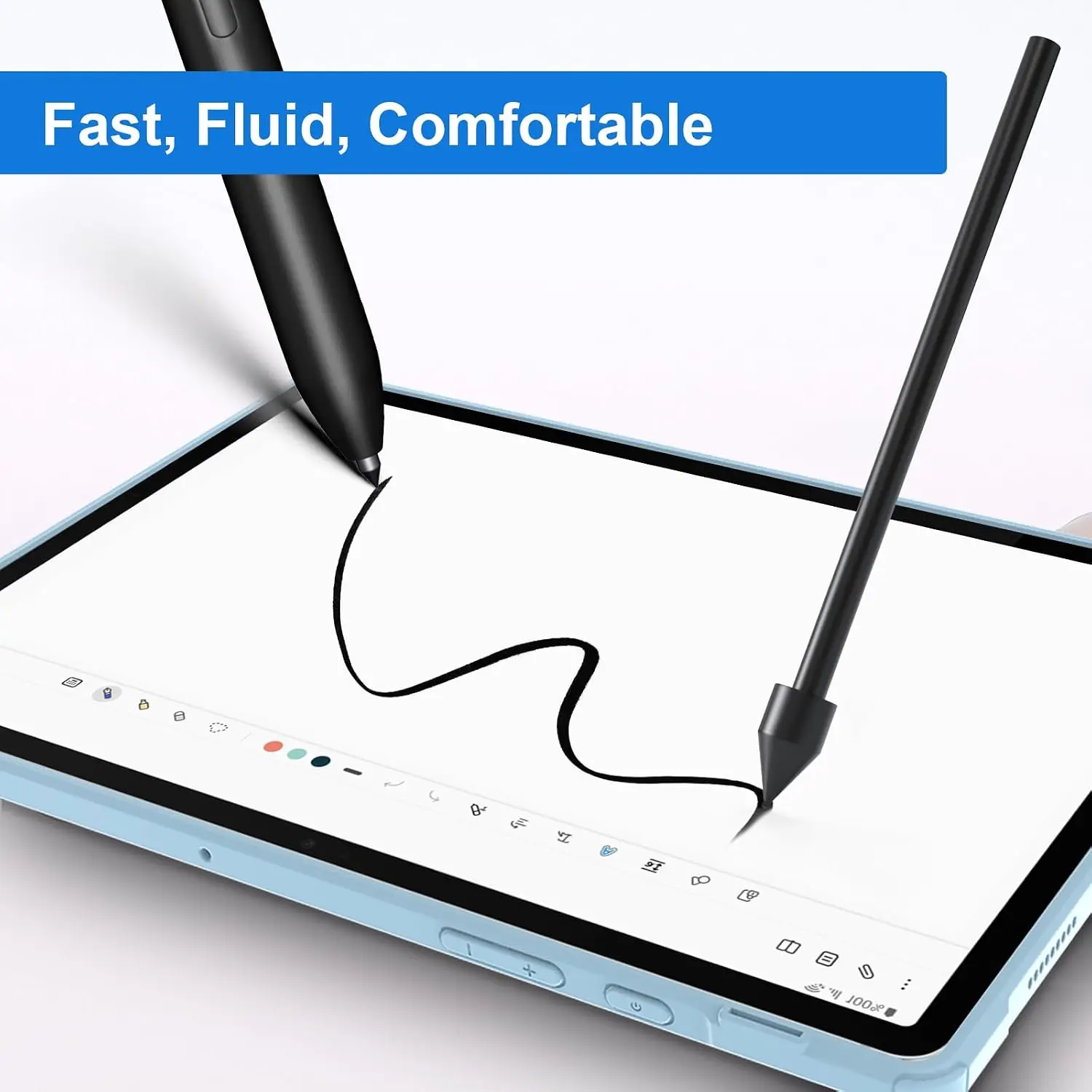 TABLIKE Stylus Tips S Pen Nibs for Samsung Galaxy S20 Ultra Tab S7/S8/S9/S10 FE Plus Touch Screen Tablet Pen Tips Removal Tool