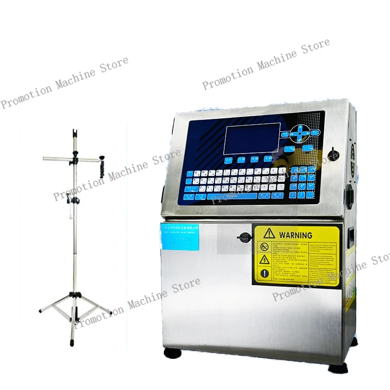 Automatic Industrial CIJ Inkjet Printer Online Printer for Batch Code Number Date/ Plastic Pipe / Bottle / Bag/pvc/id Card