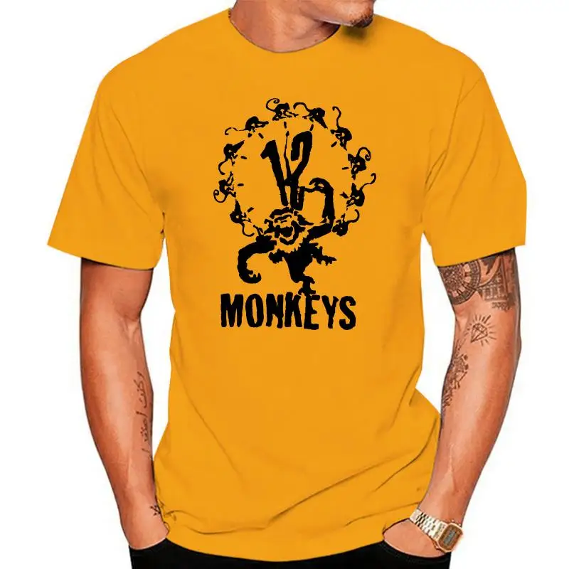 12 Monkeys T-shirt retro 1990s science fiction horror movie heather red tee