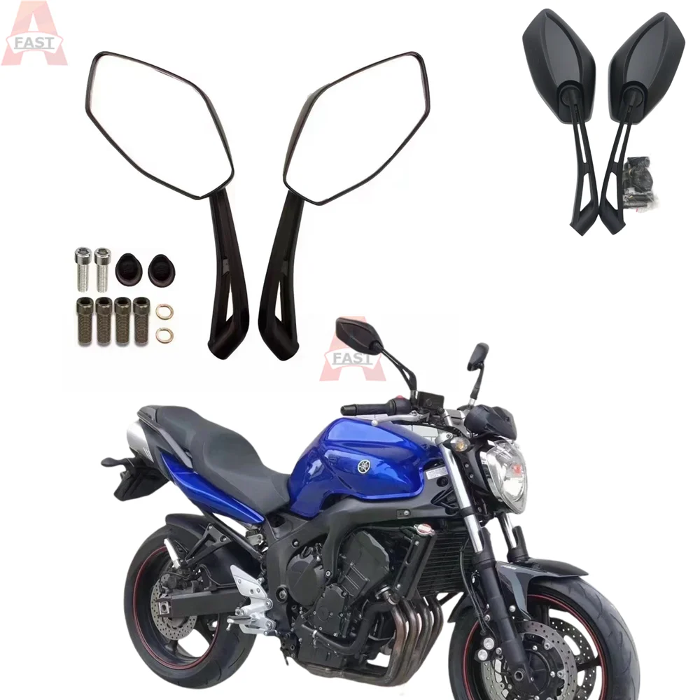 Fit For Yamaha FZ6 N FZ1N FZ8N XJ6N MT 07 Rearview Mirror Side Mirror Accessories Motorcycle Street Bike FZ6N FZ 6N FZ 1N FZ8 N