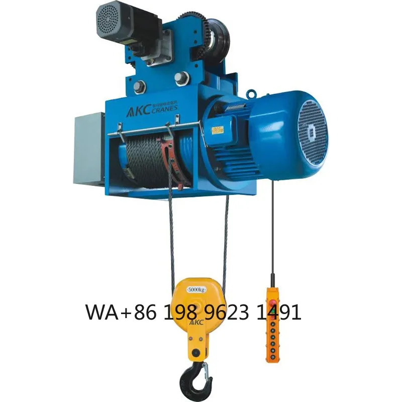 General Purpose Electric Wire Rope Hoist High Stability Industrial Lifting Winch Standard Crane Equipment for Factory Material
