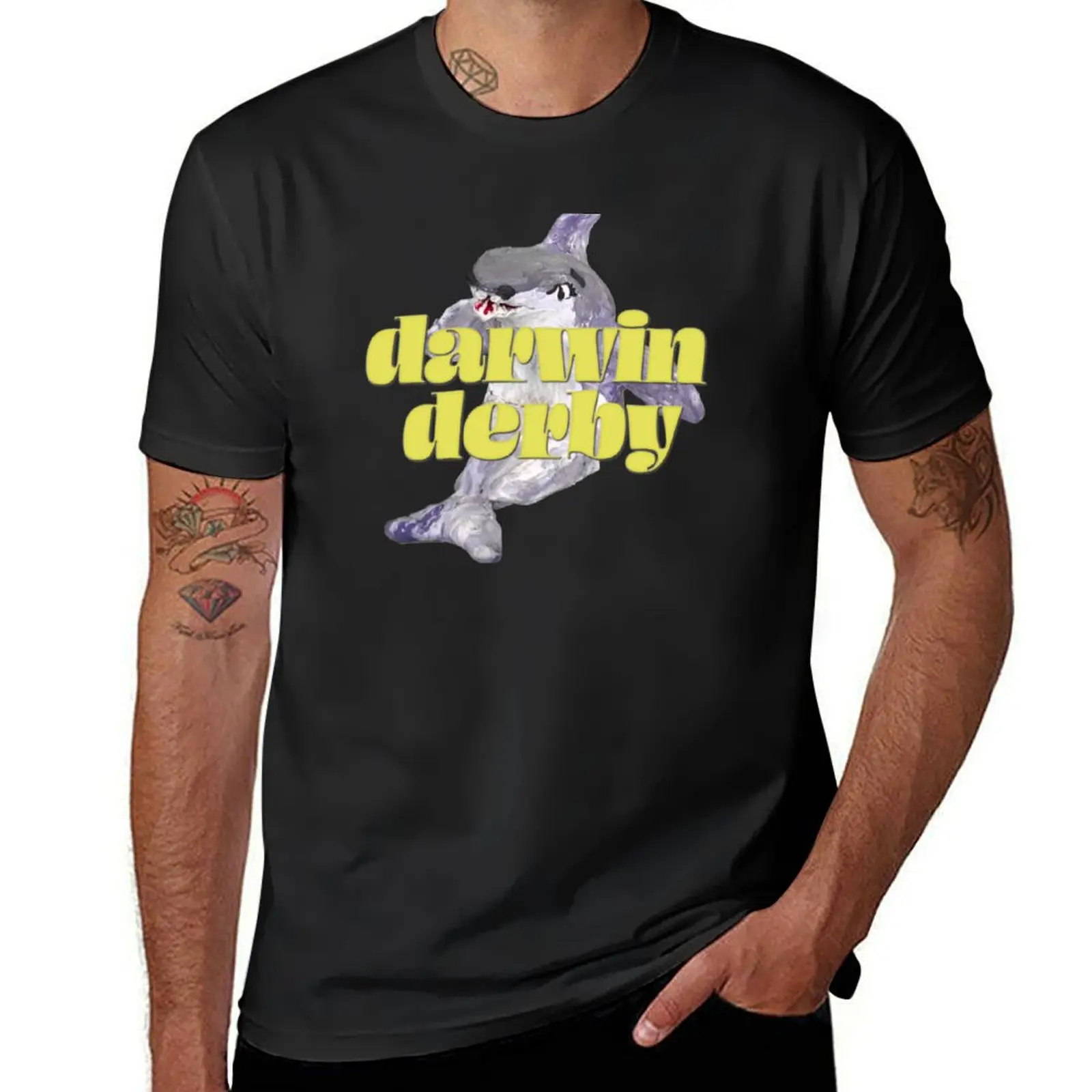 Darwin Derby T-Shirt blacks new edition men clothes