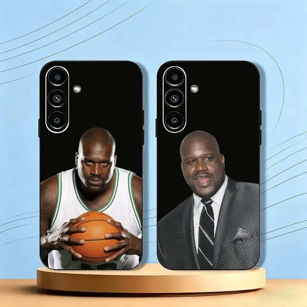 Funda para Teléfono Shaquille O'Neal, Delgada, Suave al Tacto, con Orificios Precisos, Funda de TPU Impresa para Samsung Galaxy
