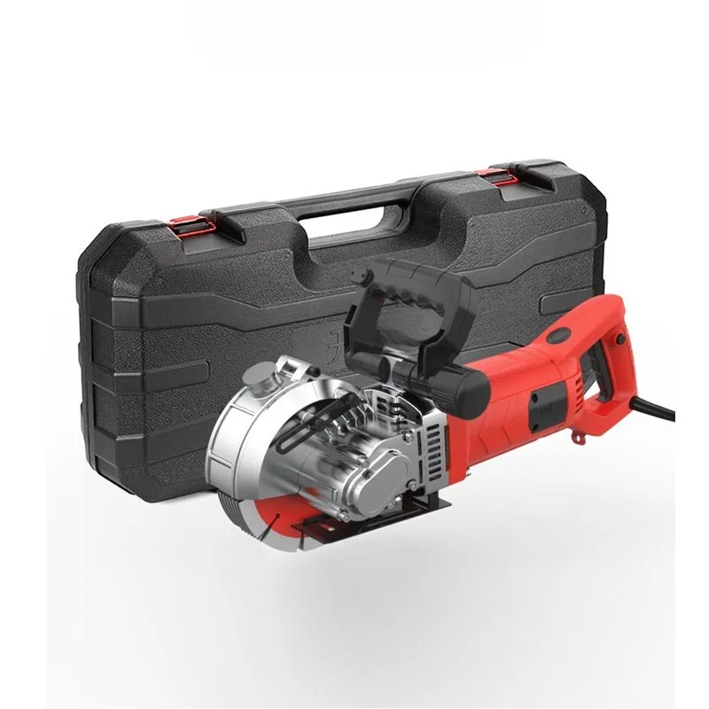 Professional Wall Grooving Machine High Efficiency Slot Cutter For Cement Brick Wall Wire Channel Processing Building Decoration
