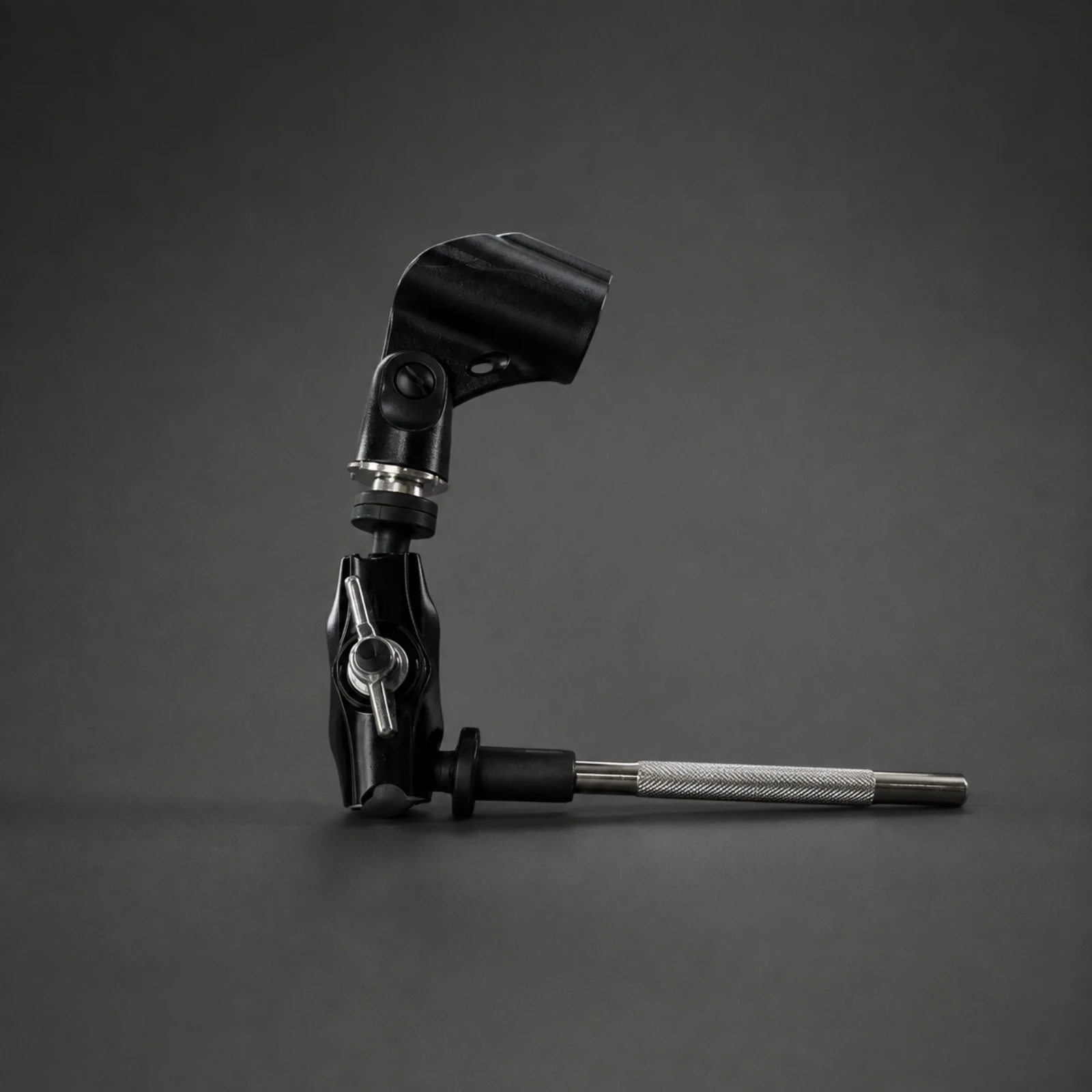 Drum Rack Audio Pickup Extension Bracket Easy to Install Audio Pickup Mount with Clamp Super Clamp with Thread Adapter