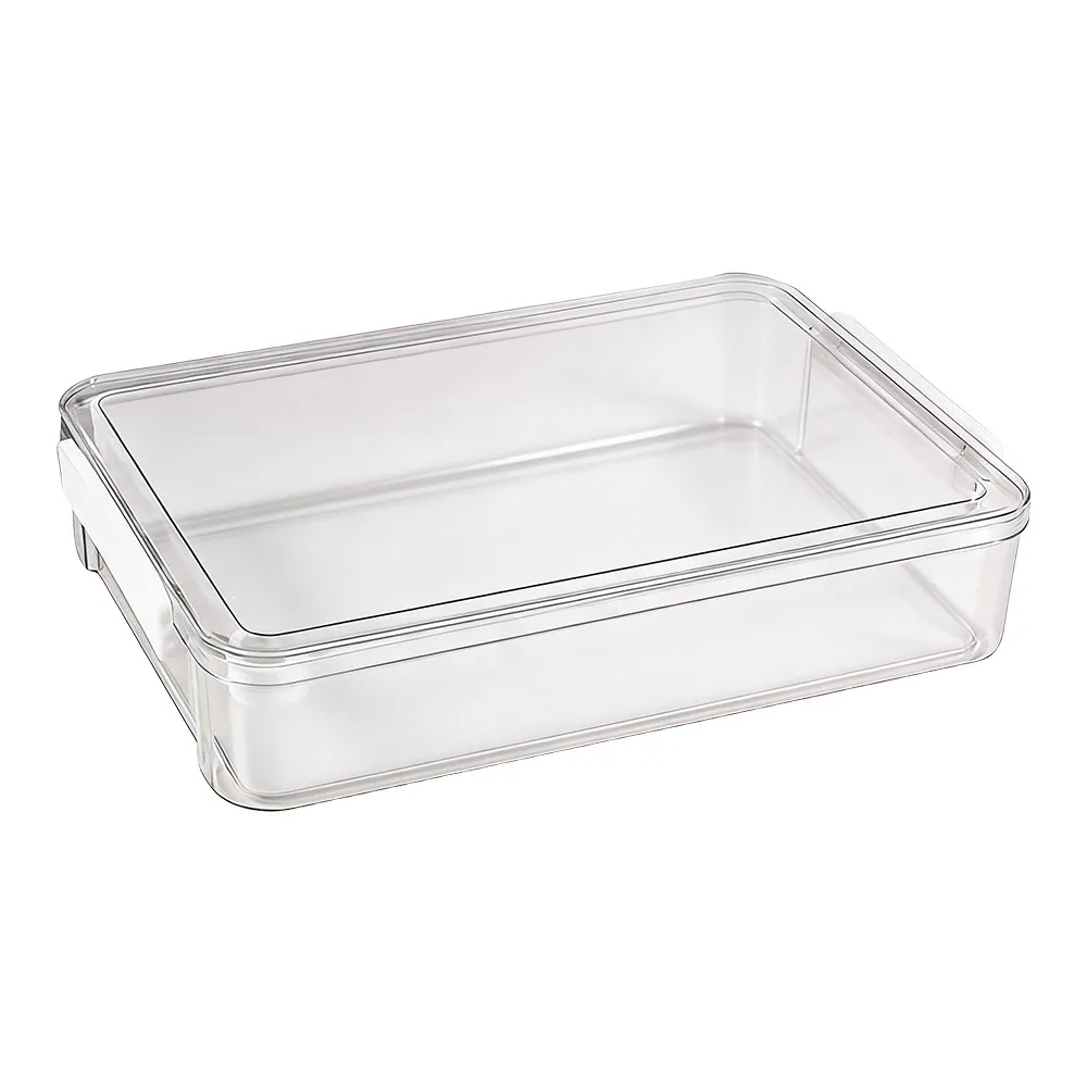 Transparent Perler Bead Storage Box Large Capacity with Cover Perler Bead Packaging Box Dustproof Bead Storage Bottle