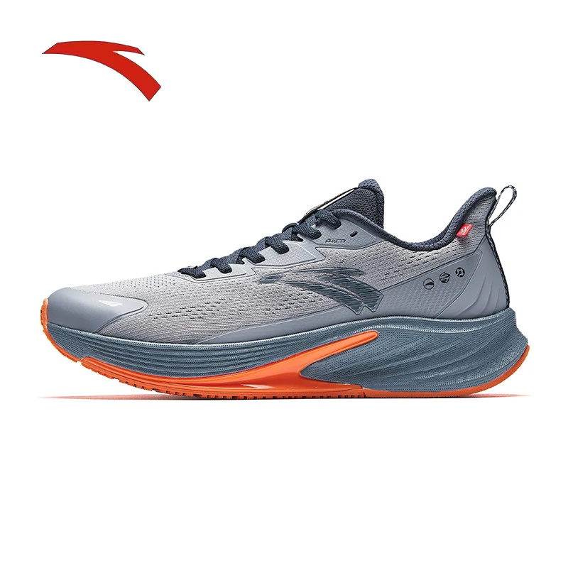 ANTA HUOJIAN 6ST Men's Nitrogen Technology Waterproof Racing Running Shoes, Summer Cushioning Comfortable Sports Shoes
