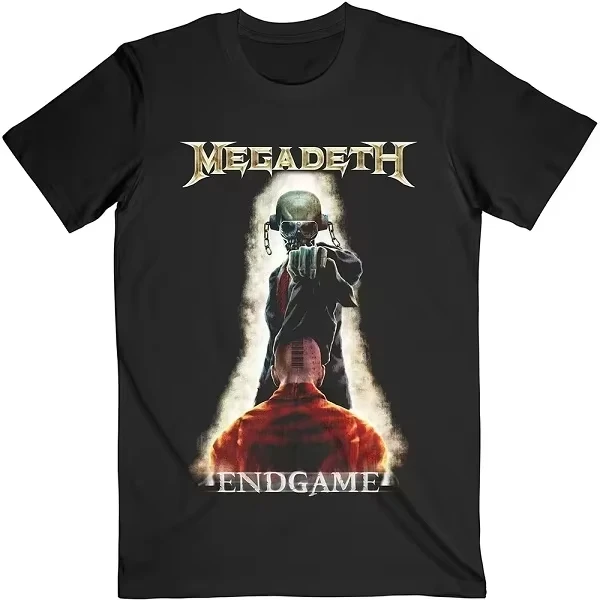 

2025 New Summer MEGADETH Peace Sells But Who’s Buying American Retro Street Loose Men and Women Short Sleeve T-shirt Streetwear