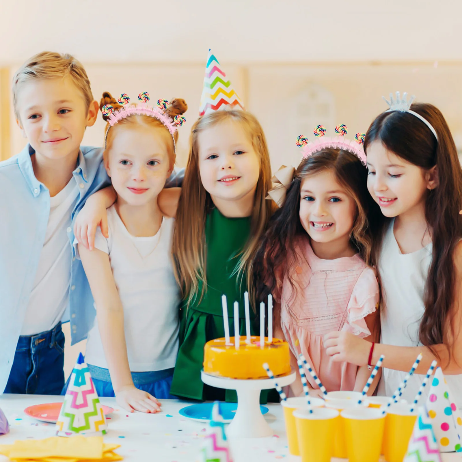 

FRCOLOR Lollipop Headband Accessories for Girls Party Decor Toddler Hair Hoop Kids Gift