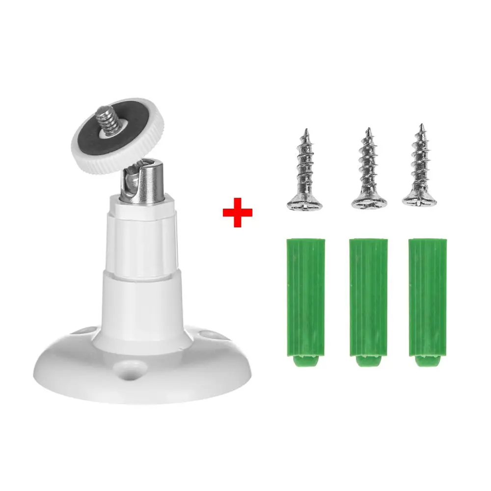 1/2/3/5pcs 360 Degree Metal Security Wall Indoor Outdoor Adjustable Mount Wall/Ceiling Security Bracket for Arlo or Arlo Pro view 6