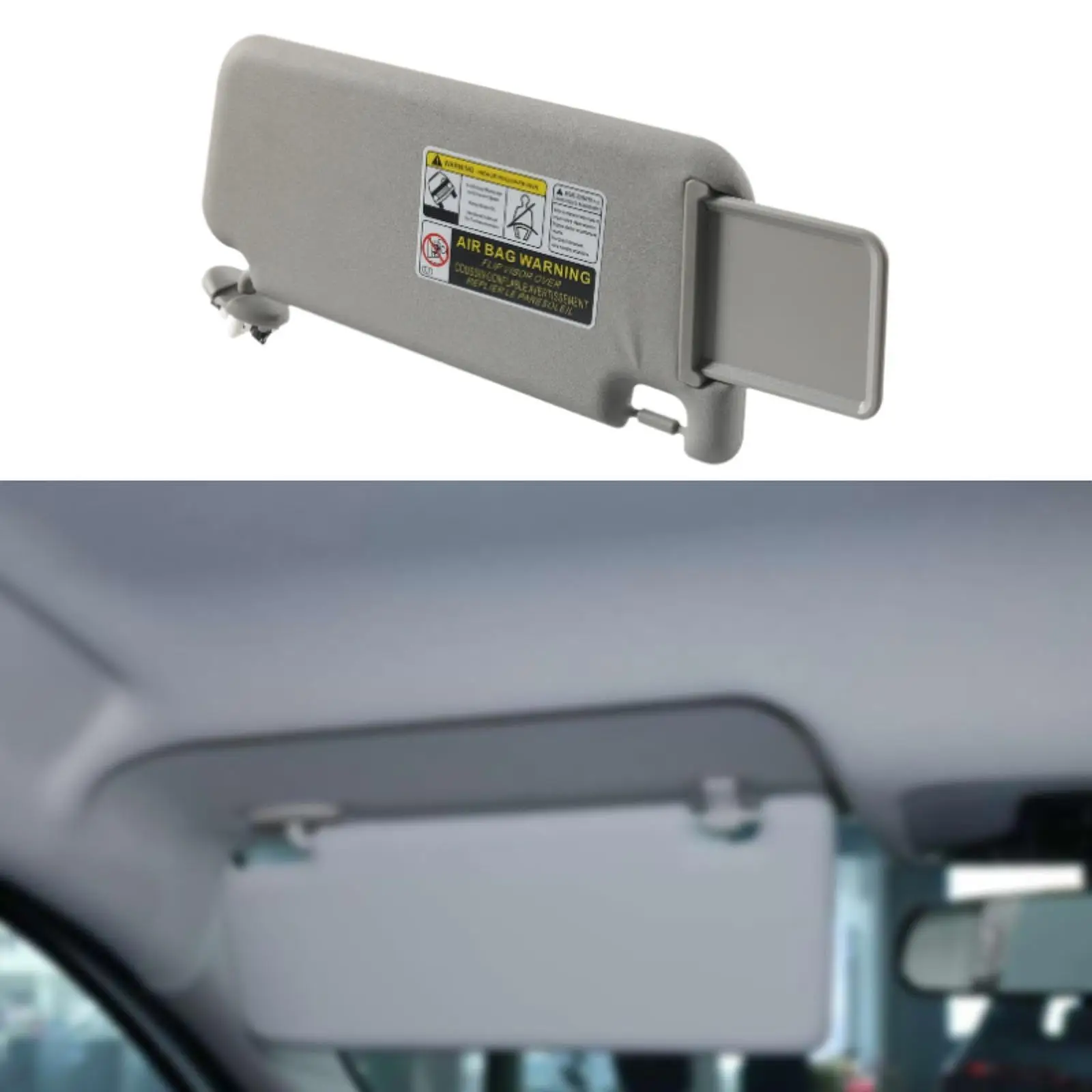 Sun Visor Direct Replaces Gray Car Sun Visor for Toyota for rav4 2006-2013