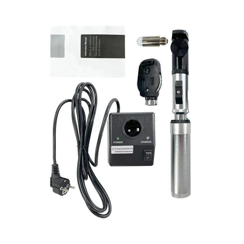 SY-G048 Good Quality Ophthalmic Equipment Rechargeable Direct Ophthalmoscope Price And Streak Retinoscope Head