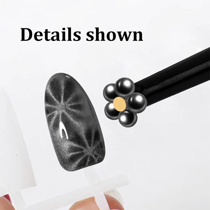 1pc penna di aspirazione magnetica per perline in acciaio magnete per gatti multifunzionale bastone magnete per gatti gel UV smalto manicure strumenti per nail art