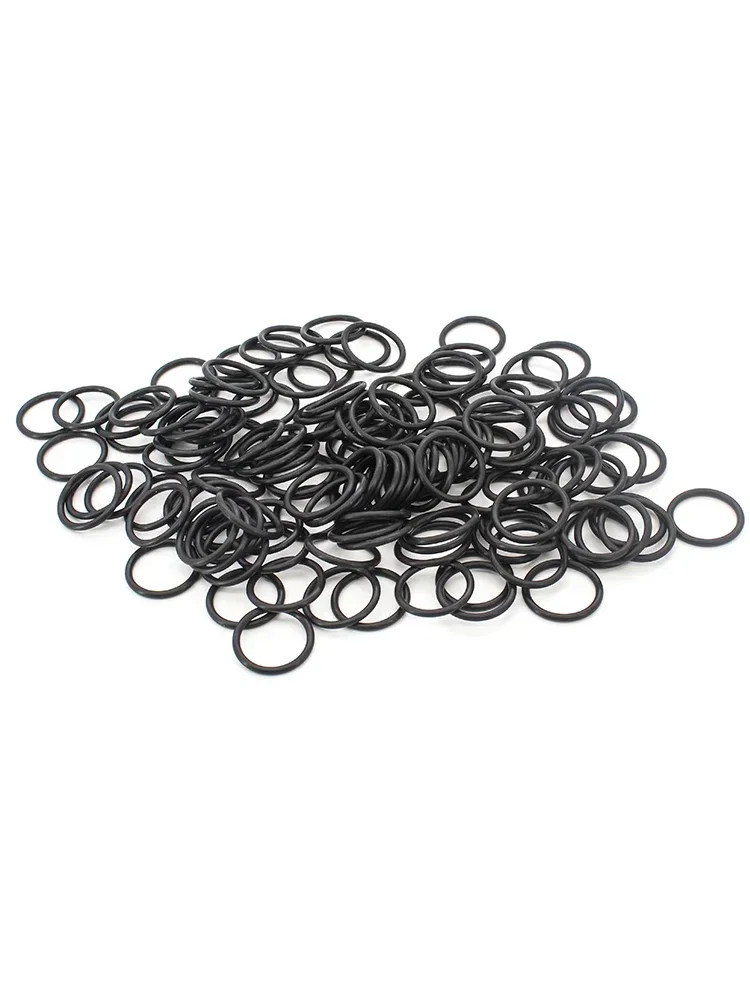 Joint torique en caoutchouc Neria noir, joints d'étanchéité, résistant à l'usure, universel, épaisseur 1.5mm, 70A, NitCarter, CS1.5 mm