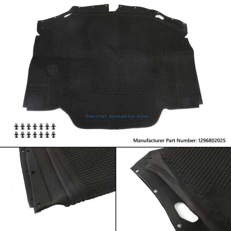 

U75E Hood Insulation Pad for 300SL 500SL 600SL 1296802025 92833022628 Heat Liner Mat