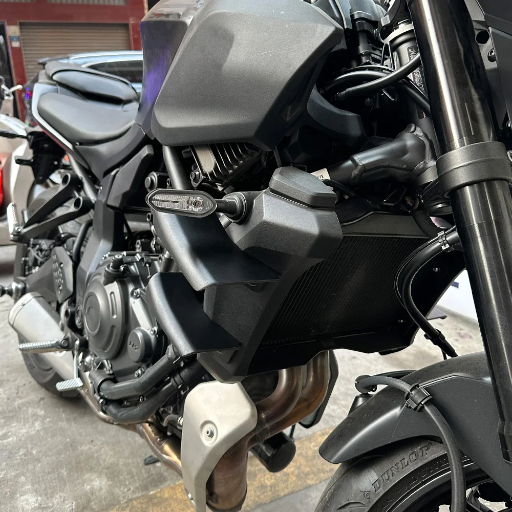 For YAMAHA MT-07 2025-2026 Side Wing Side Spoiler Frontal Spoilers MT07 2025 2026 Front Spoiler Lower Spoiler Flank - view 3