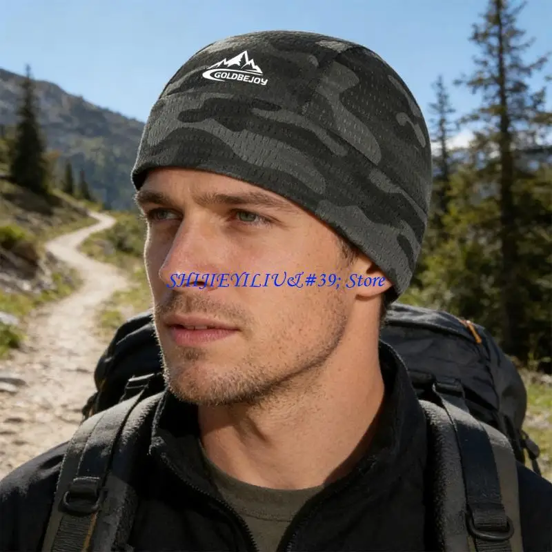 E21F 2 Pack Stretchy Breathable Helmet Liner Cap for Outdoor Activities Exercise