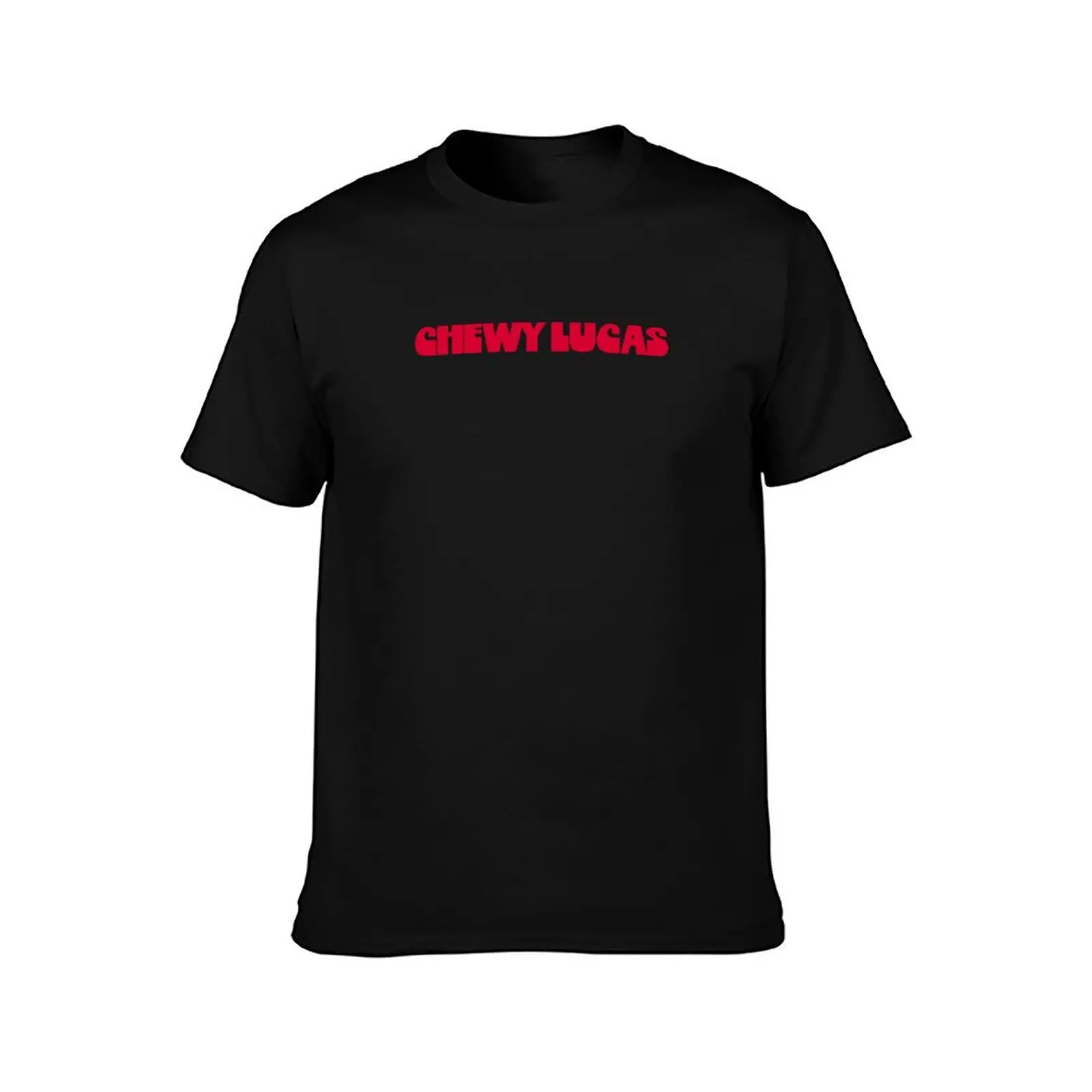 Chewy Lucas Red T-Shirt Lightweight Casual Summer T-Shirt