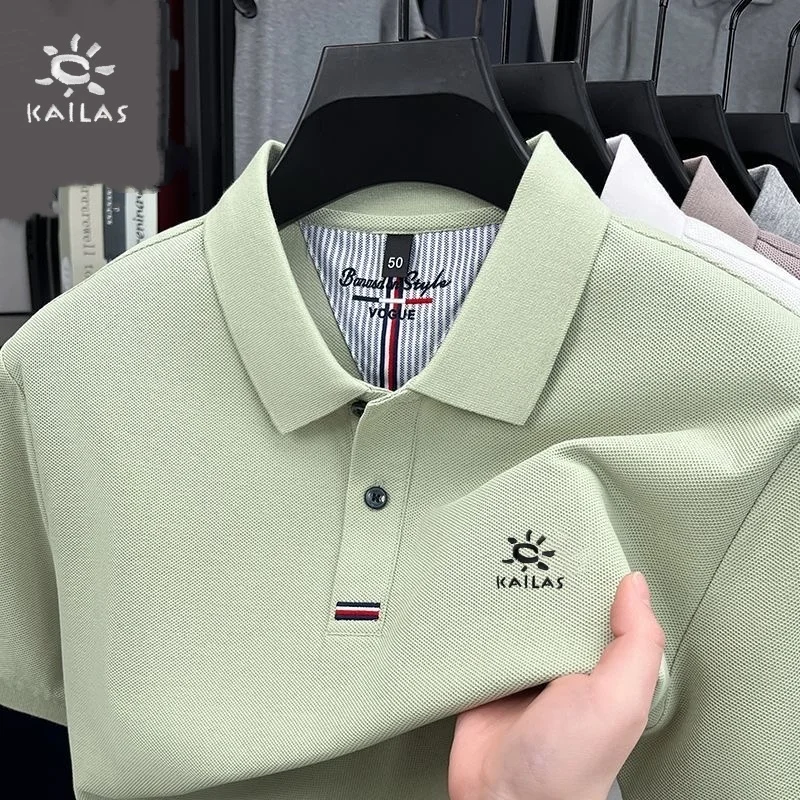 

New men's high-quality basic short sleeved polo shirt, summer fashion, casual, cool and comfortable T-shirt top
