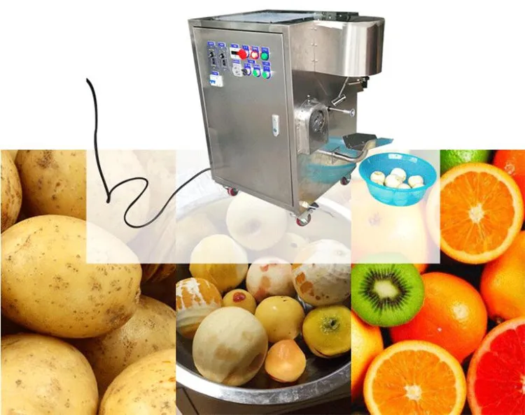 自動ステンレス鋼フルーツピーラー,リンゴとパイナップルの皮むき機,皮むき機