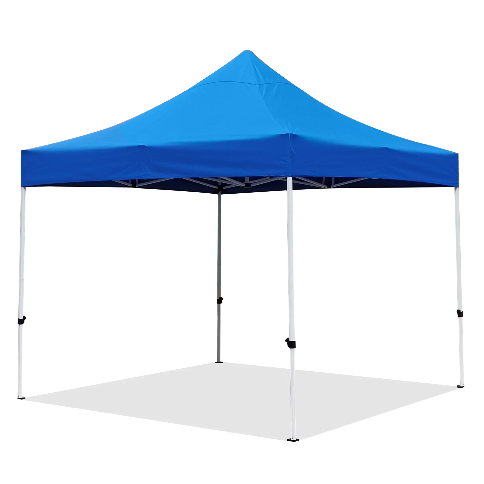 10X10FT Easy Fold Pop Up Canopy Tent Waterproof Gazebo Outdoor Sun Shade Trade Show Tents for Garden