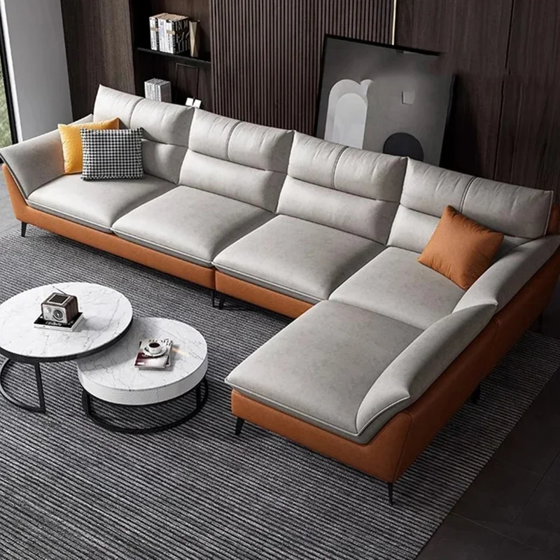 

Элитный итальянский диванный гарнитур в скандинавском стиле с раскладным креслом для гостиной