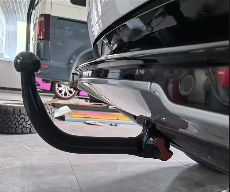 Hot-selling Trailer Hitch Hook Removable Ball Type Fixed Swan Neck Gooseneck Detachable Towbar Key for Land Rover Range Rover