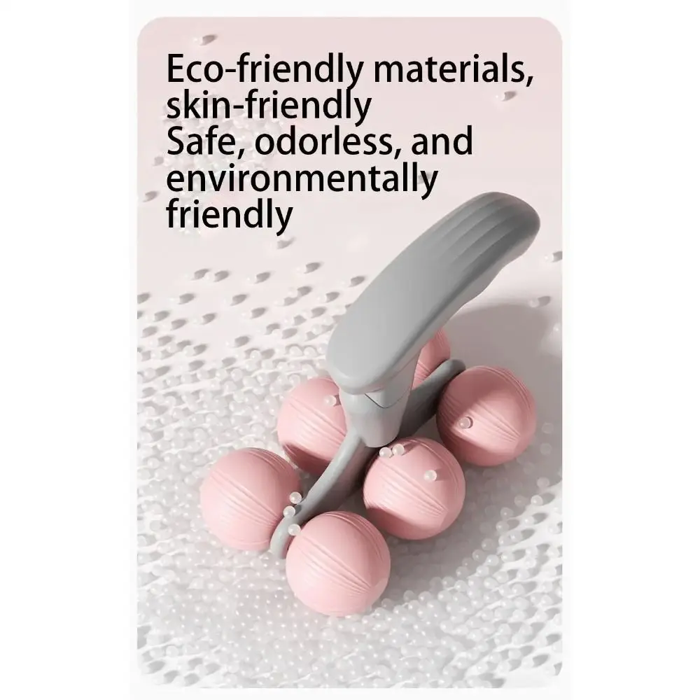 

Portable Handheld Massager Spine Relaxation Foot Massage Neck Massager Roller Leg Massage Multi-purpose Muscle Rolling Ball Body