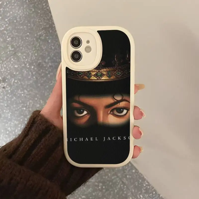 Michael Jackson piosenkarz Etui na telefon Twarde skórzane etui na telefon iPhone 13 12 Mini 11 14 Pro Max Xs X Xr 7 8 Plus 6 6s Se 2022