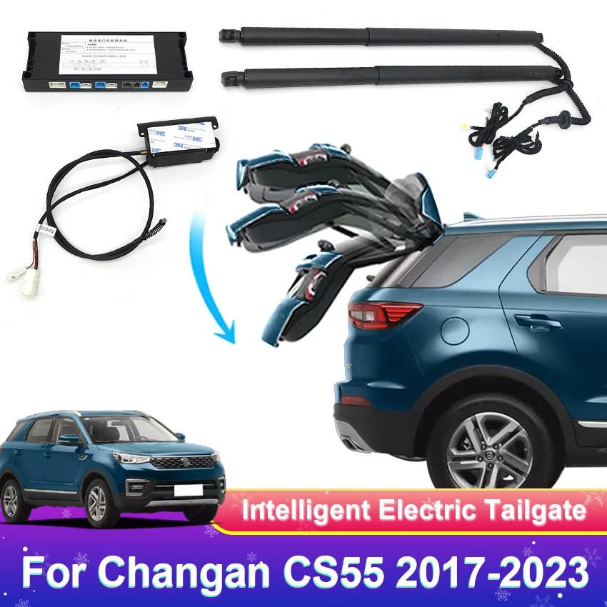 

Car Electric Tailgate Modified Auto Tailgate Intelligent Power Operated Trunk Automatic Lifting Door For Changan CS55 2017-2023