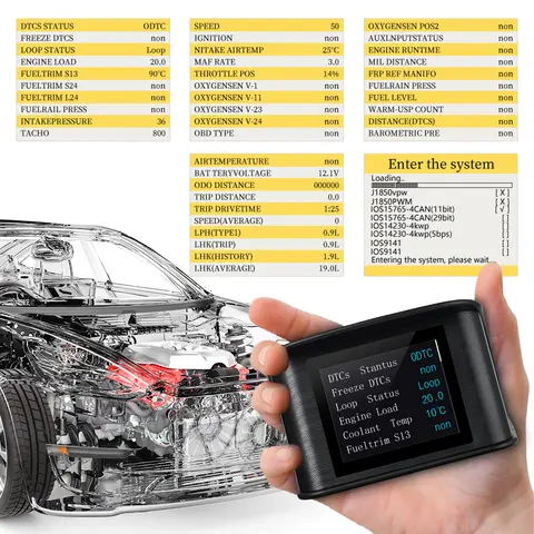 8 best sales obd2 screen - №3