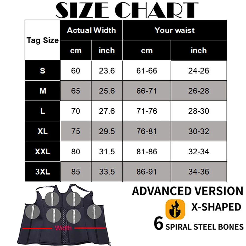 Waist Trainer Tank Top For Women Zipper Body Shaper Tummy Control Sleeveless Top, Women\'s Activewear Body Shaping Underwear