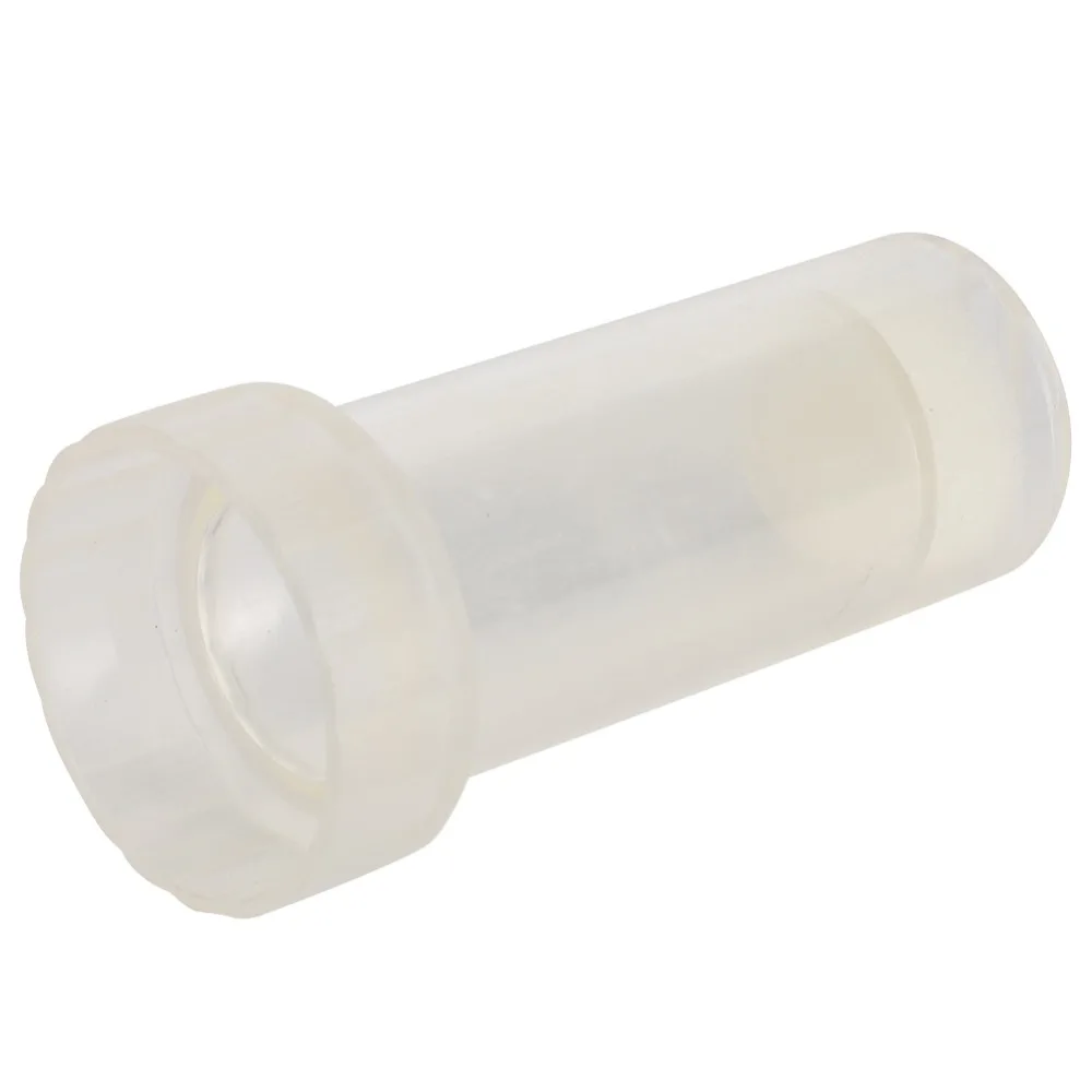 Plastic Queen Bee Marking Cage Lightweight Transparent Beekeeping Marking Bottle Foam Cushion Queen Bee Labeled Bottle