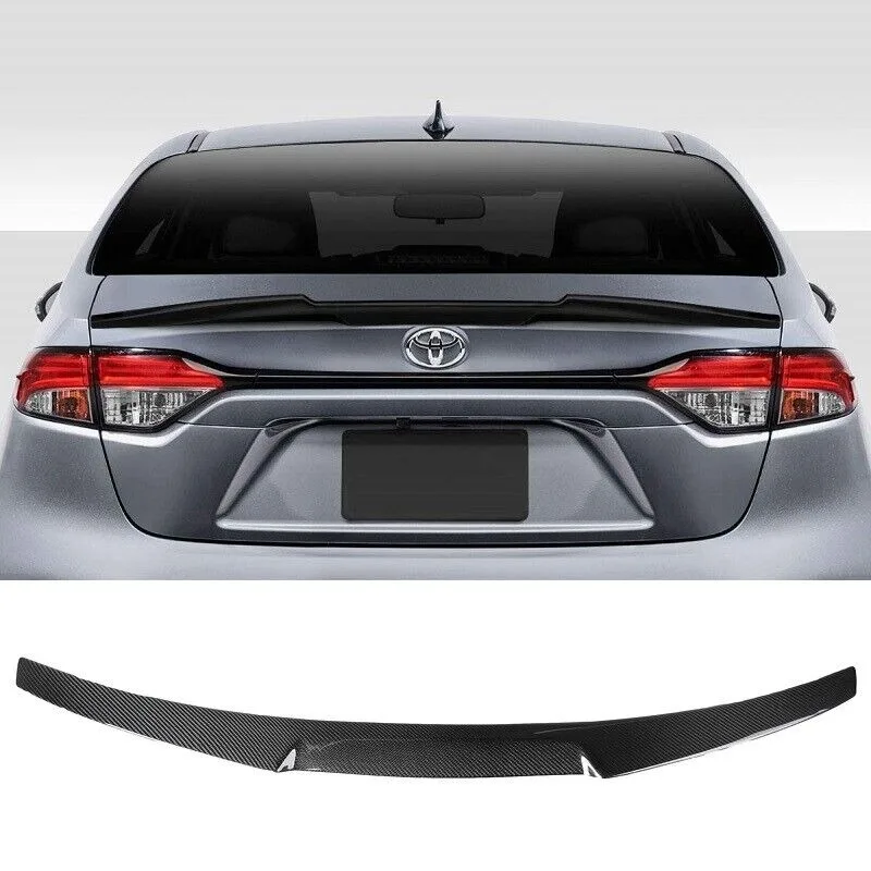 

For 2020-2024 Toyota Corolla Sedan JDM Rear Trunk Spoiler Wing Car Accessories Tail Lip Top Wing