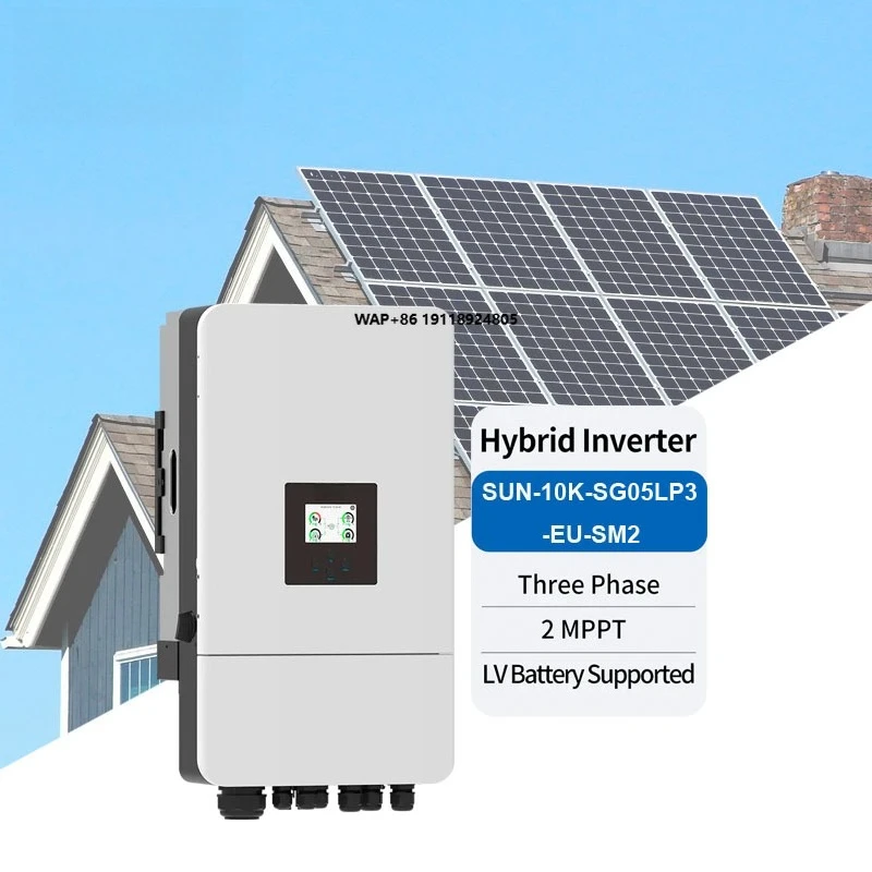 

SUN-10K-SG05LP3-EU-SM2 Трехфазный гибридный инвертор 10 кВт 12 кВт Солнечный инвертор для системного производителя
