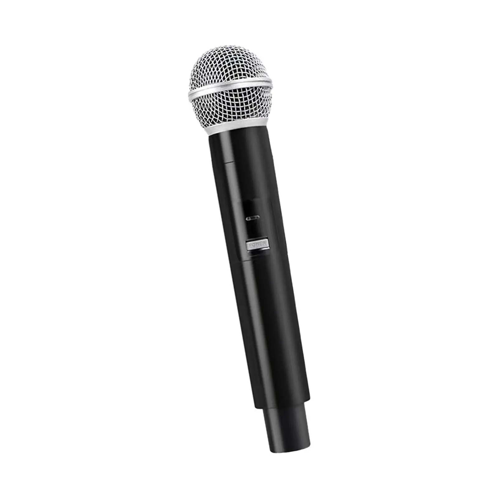 Realistic Prop Microphone Handheld Speech Practice Artificial Microphone for Costume Birthday Weddings Thanksgiving Stage Shows
