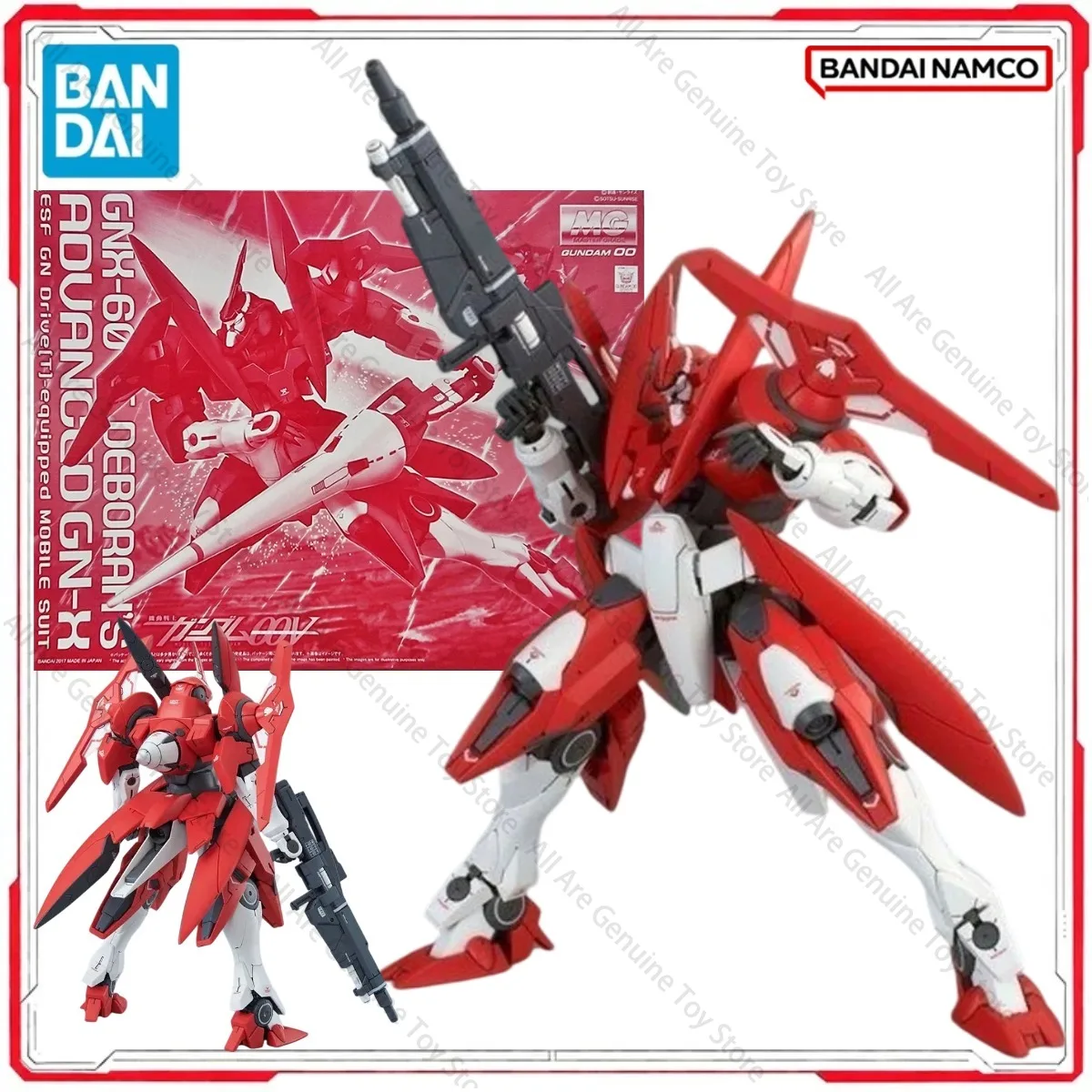 Genuine Bandai Original Gundam Model Kit MG Deborah Advanced GNX Anime Figures Action Model Toys Gifts Boy girl In Stock