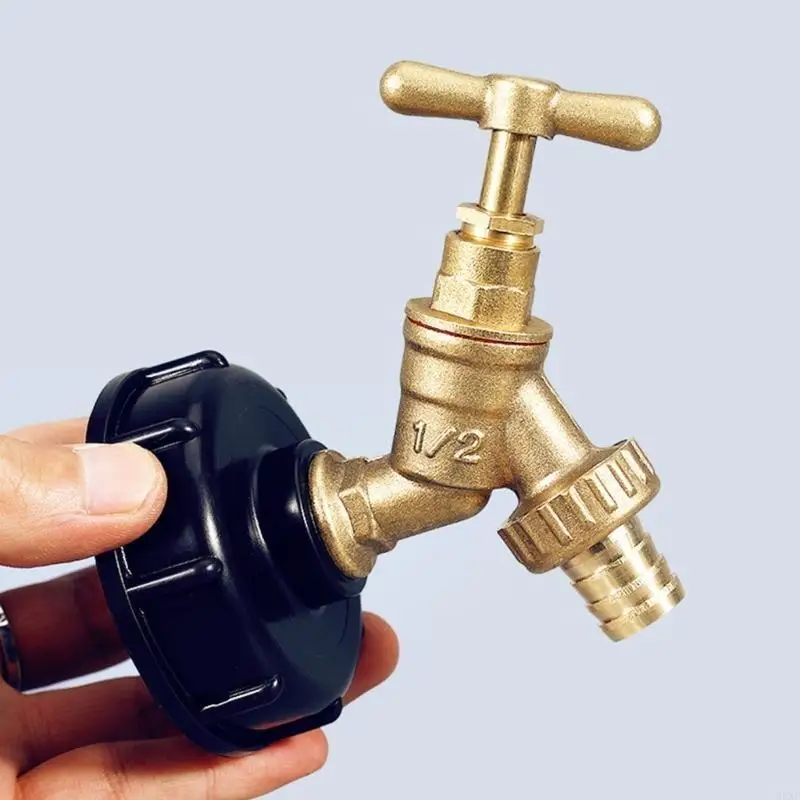 

83xc "Либопробиваемое латунное IBC Fittings IBC Адаптер IBC Танки для воды садовый шланг разъем заменить клапаны.
