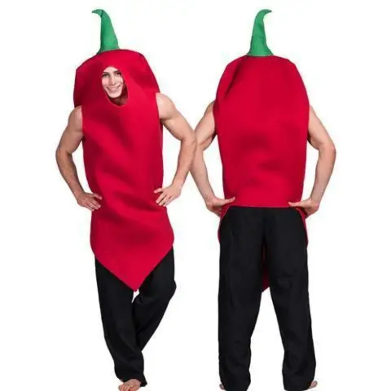 ชุดกระดานปาเป้าทรงกลมขนาดใหญ่สำหรับผู้ใหญ่ผู้ชายชุดคอสเพลย์เกมสนุกๆพริกไทยแตงโมแมลงสาบชุดแฟนซีปาร์ตี้ชุดฟองน้ำ