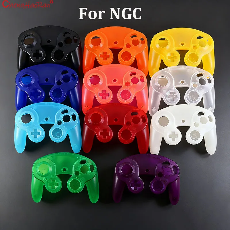 1PC Game Controllers Replacement Shells For NGC Colored Plastic Upper  Lower Gamecube Colored Plastic Replacement Shells