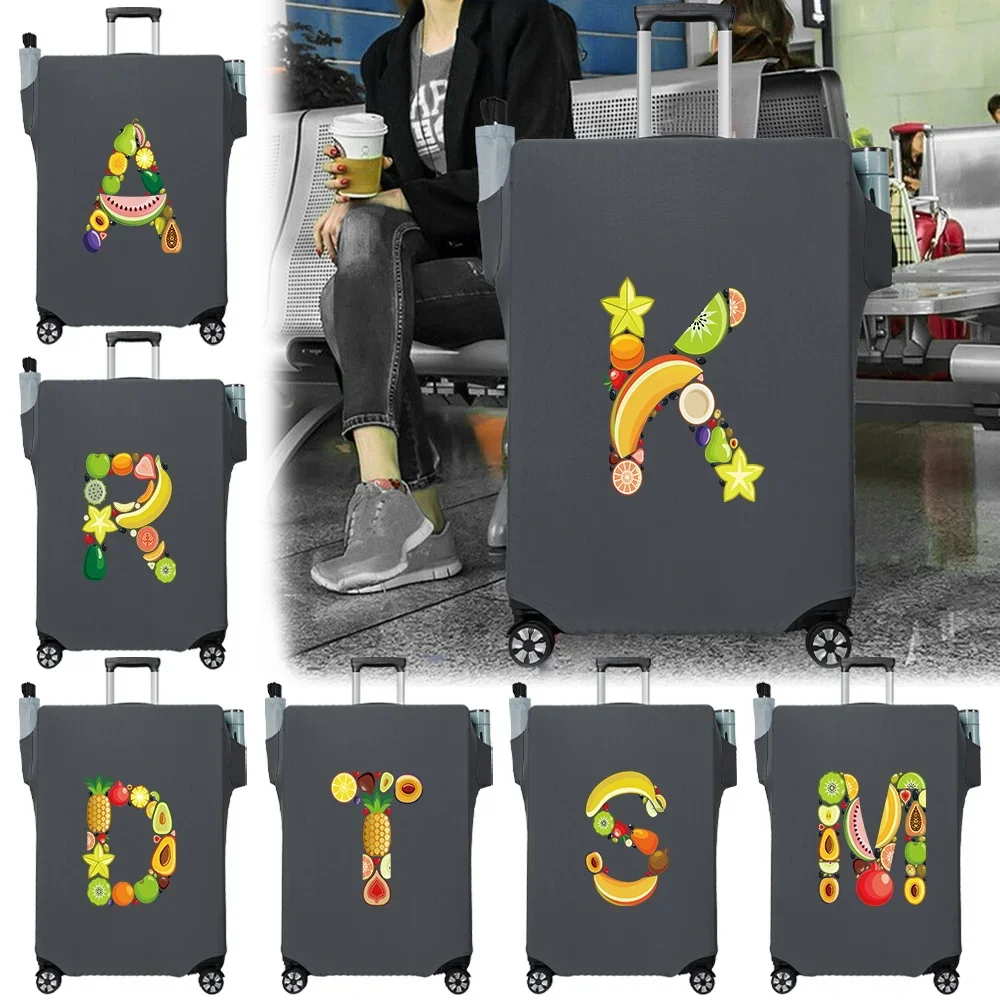 

Luggage Covers Protector Pockets Suitcas Scratch-Resistant with Side Washable Letter Dust Cover 18-32 Inches High Elasticity