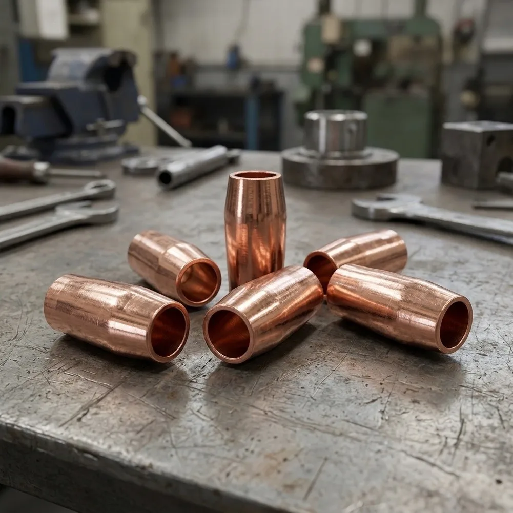 5 Pack Nozzle 198855 58 Inch Compatible for Miller for spoolmatic 15A 30A for Pro and for XR Series for mig Welding Consumable