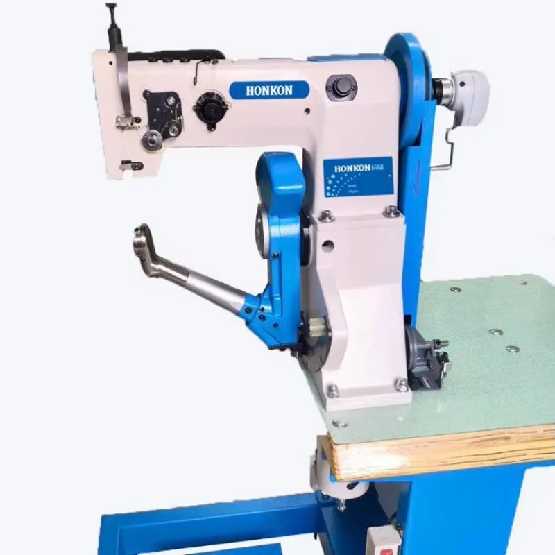 HK-168H Heavy Duty Industrial Leather Sewing Machine Shoe Making Machine High Speed Cylinder Bed For Shoes Bags Canvas